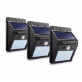 LED Lavatory Lights Garage Lights Sensor 8LED Solar Wall Light